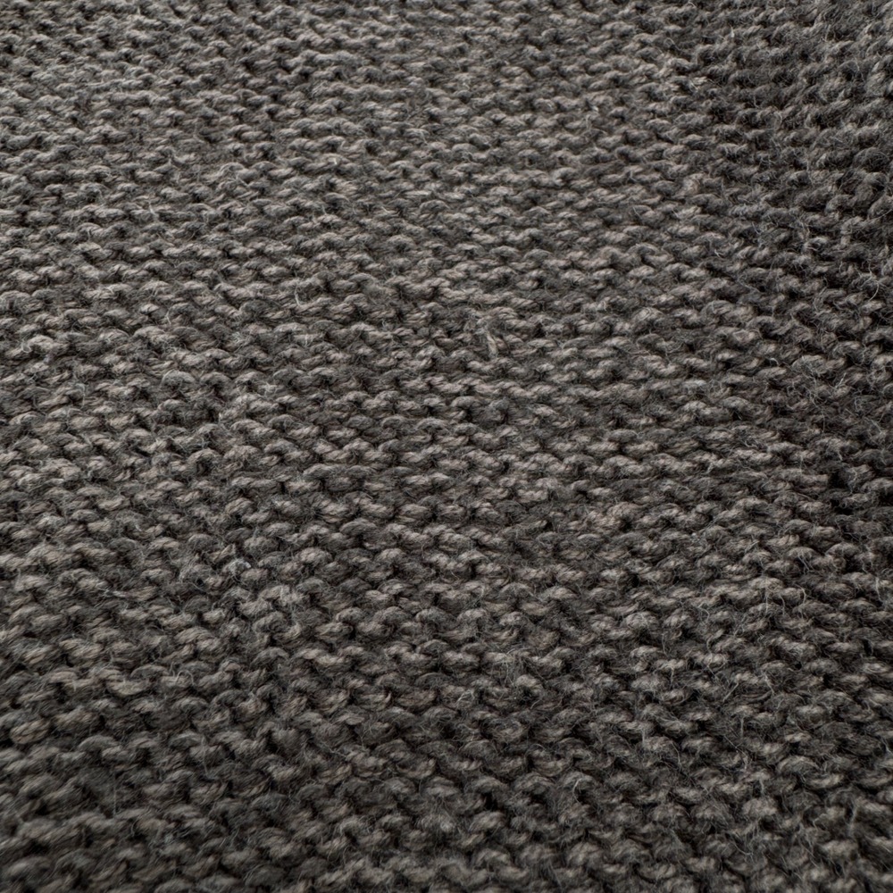 Angelo Gianni Men's Mock Neck Cable Knit Cotton Sweater Size M Chocolate Brown - Picture 3 of 7